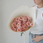 Монобукет из 7 кустовых роз Джульетта